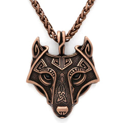 Viking Berserker Wolf Necklace