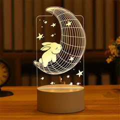 3D Led Night Light feat. Pikachu and more...