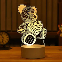 3D Led Night Light feat. Pikachu and more...