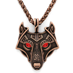 Viking Berserker Wolf Necklace