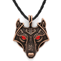 Viking Berserker Wolf Necklace