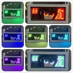 Anime Light Box Demon Slayer Kimetsu No Yaiba Tokito Muichiro Led Night Light Lamp