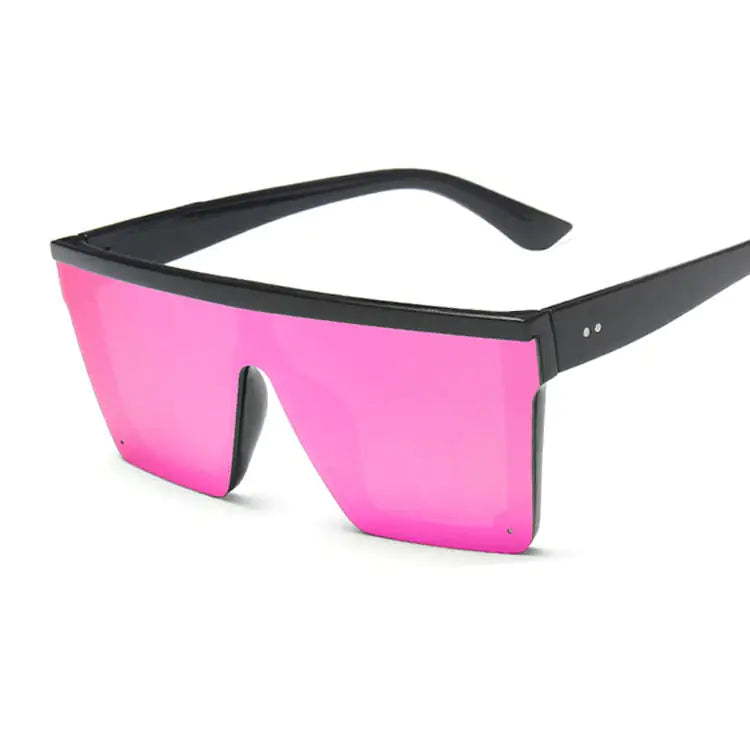 Vintage Square Sunglasses Pink