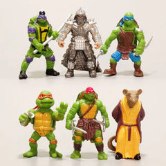 Ninja Turtles Collectables Micro Figures Set of 6