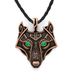 Viking Berserker Wolf Necklace