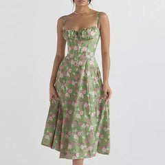 Sexy Summer Floral Chic A-line Dress