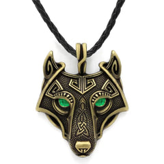 Viking Berserker Wolf Necklace