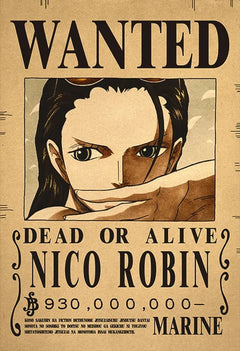 Anime Luffy Gear 5 One Pieces Bounty Wanted Posters