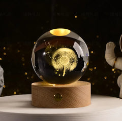 Celestial 3D Night Crystal Ball