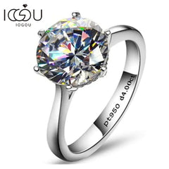 Luxury Moissanite Engagement Ring by Iogou