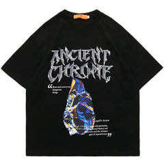 Ancient Chrome Graphic Printed T-shirt