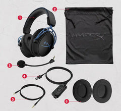 HyperX Alpha S 7.1 Surround Sound Gaming Headphone with Microphone