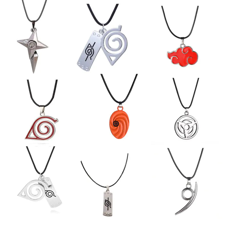 Hot Naruto Anime Necklaces or Keychains