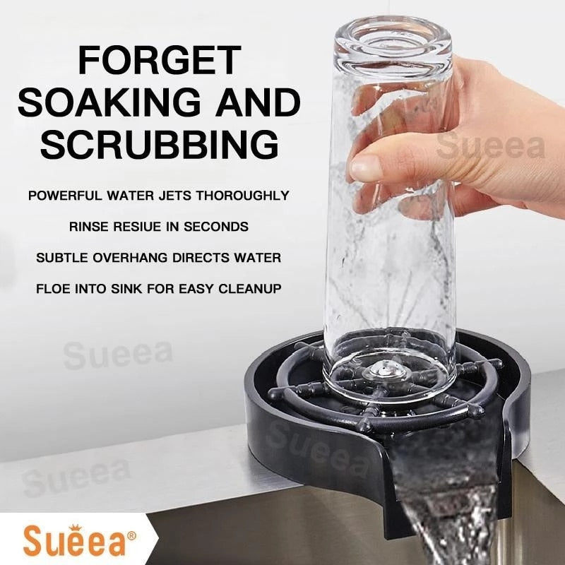 Glass Rinser Automatic Cup Washer - Sueea