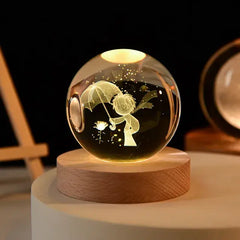 Celestial 3D Night Crystal Ball