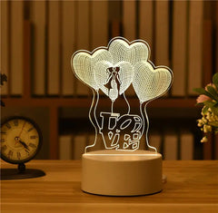 3D Led Night Light feat. Pikachu and more...