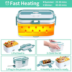 3-in-1 Electric 1.8L Lunch Box