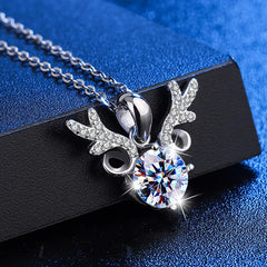 Stunning Moissanite Pendant Necklace