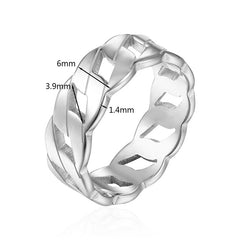 Cassie Ring - Wedding Anniversary Fashion Stainless Steel