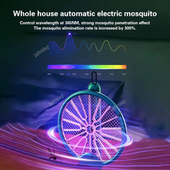 Mosquito Killer Swatter - USB Rechargeable