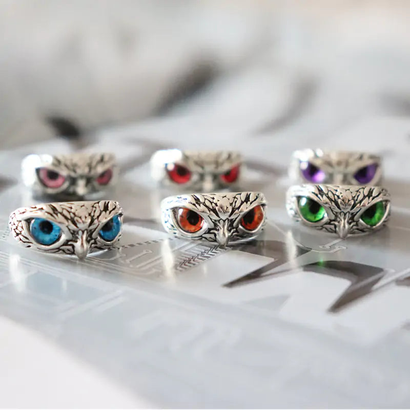 Owl Ring - Retro Cute Simple Design