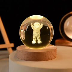 Celestial 3D Night Crystal Ball