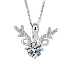 Stunning Moissanite Pendant Necklace