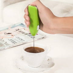 Hand-Held Foam Coffee Machine