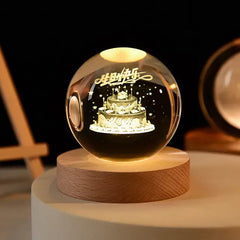 Celestial 3D Night Crystal Ball