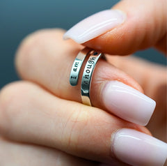 I Am Enough - Adjustable Ring - Support NAMI