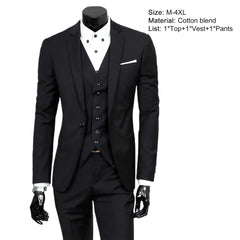 Men's Vintage Inspired Classic Business Suit