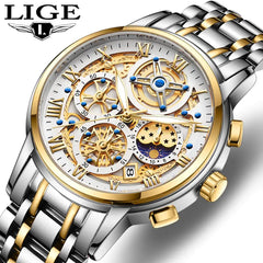 Lige Sports Waterproof Wristwatch