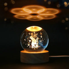 Celestial 3D Night Crystal Ball