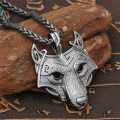 Viking Berserker Wolf Necklace