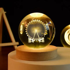 Celestial 3D Night Crystal Ball