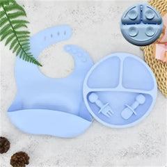 Baby Silicone Plate Set