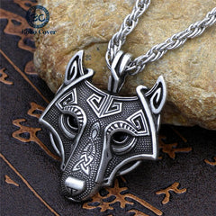 Viking Berserker Wolf Necklace