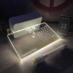 Acrylic LED Creative Lamp and Light Pen USB