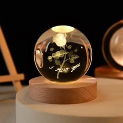 Celestial 3D Night Crystal Ball