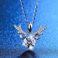 Stunning Moissanite Pendant Necklace